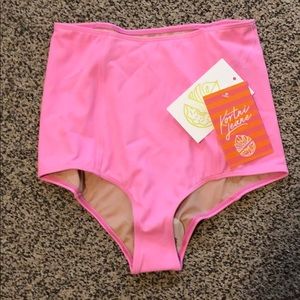 Kortni Jeane high waisted swim bottoms